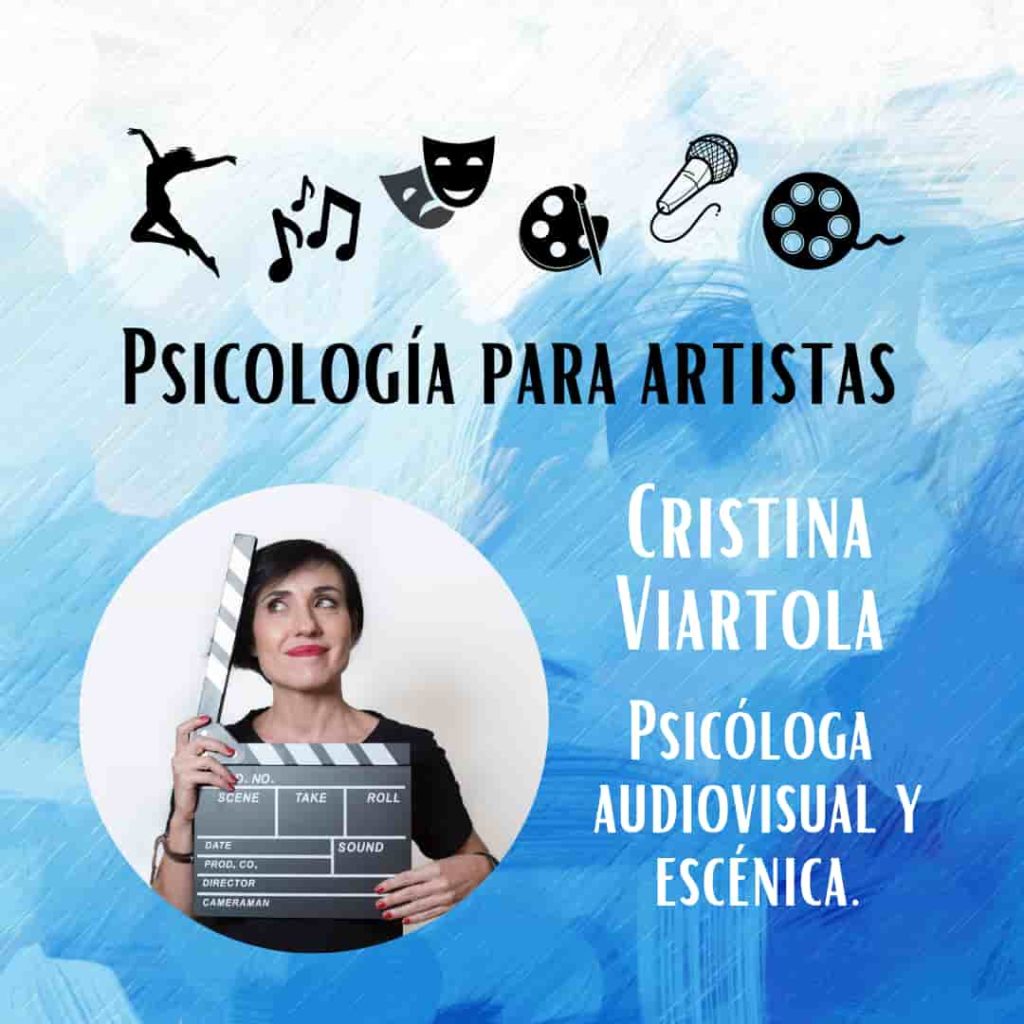 cristina viartola, conversatorio, psicologia para artistas, psicologa audiovisual, psicologa escenica, psicologia para artistas, psicologia para creativos, Lolo Castany