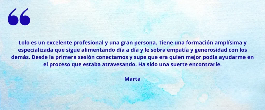 Testimonio, artistas, creativos, salud mental, psicologia para artista, psicologia para creativos, lolo castany, lorena castany