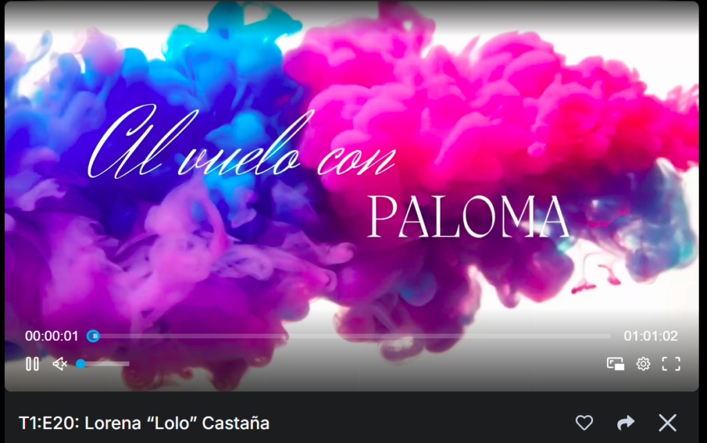 entrevista; lorena Castany, lolo Castany, volando con paloma, psicologia para artistas, psicologia para creativos, psicologia, artistas, creativos, musicos, bailarines, pintores